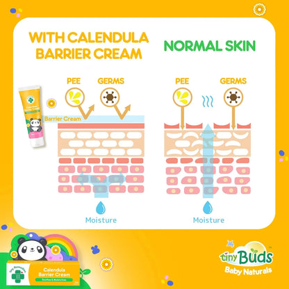 Tiny Buds Calendula Diaper Barrier Cream