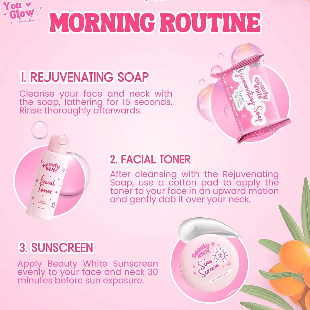 You Glow Babe Beauty White Rejuvenating Set