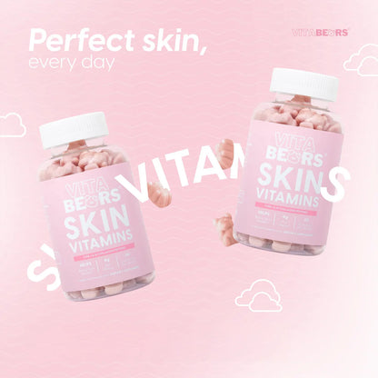Vitabears Skin Vitamins 60 Gummies