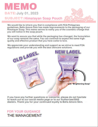 Bella Amore Skin Himalayan Brightening Soap