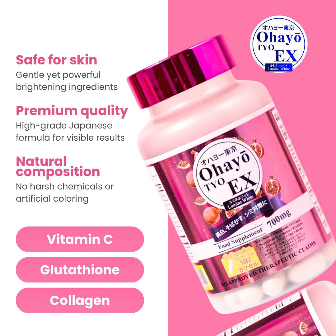 Ohayo TYO EX Lumine White Glutathione – Serene Beauty Essence