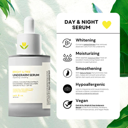 Catt & Co. Bright & Free Underarm Serum