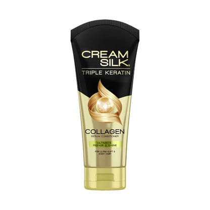 Cream Silk Triple Keratin Collagen Serum Conditioner 170ml
