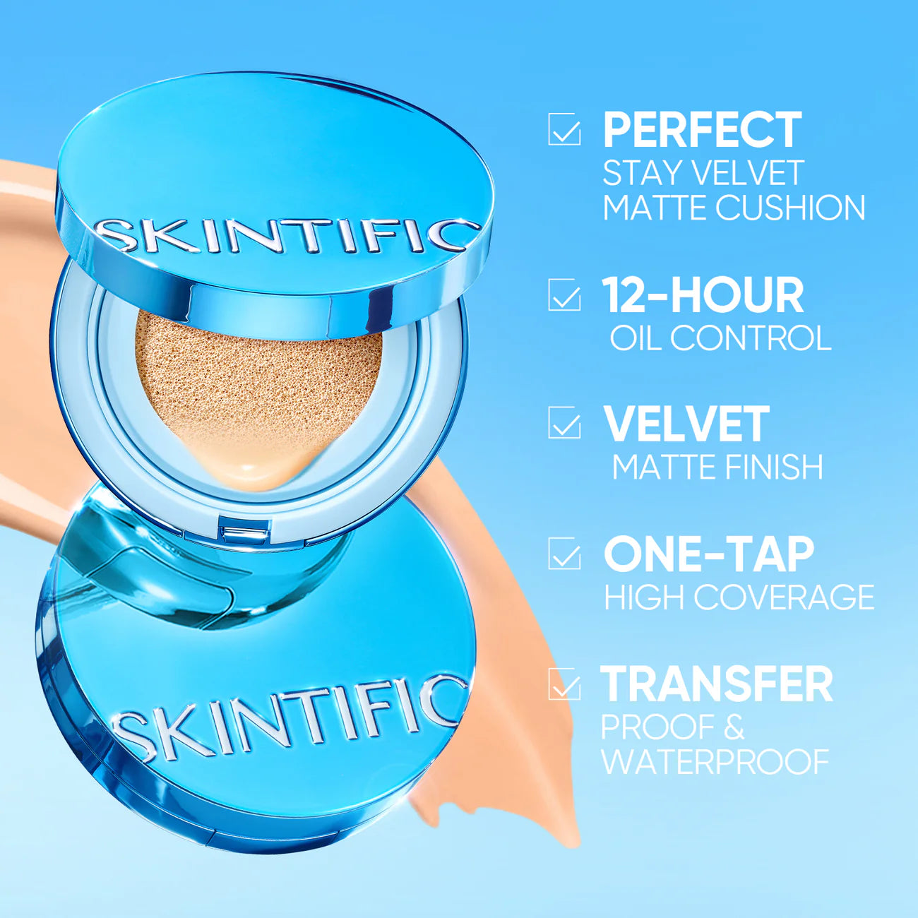 Perfect Stay Velvet Matte Cushion