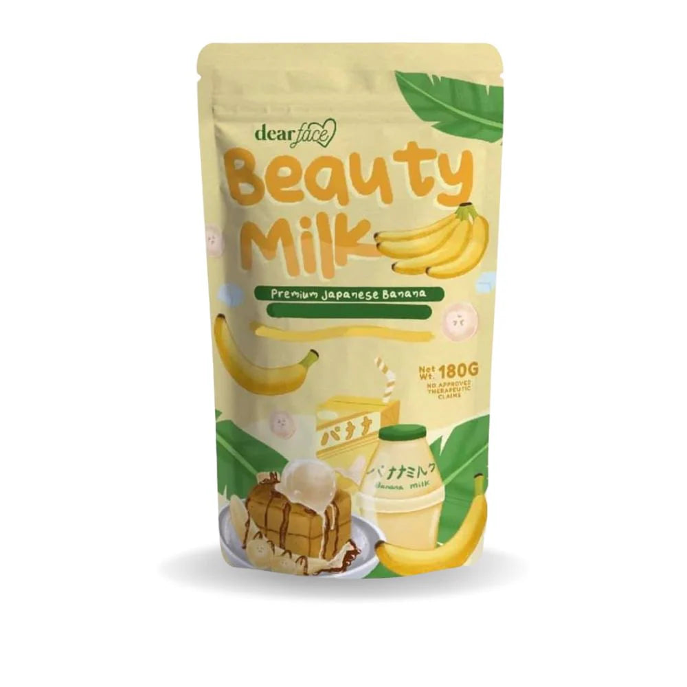 BEAUTY MILK PREMIUM JAPANESE BANANA PROBIOTIC + COLLAGEN DRINK