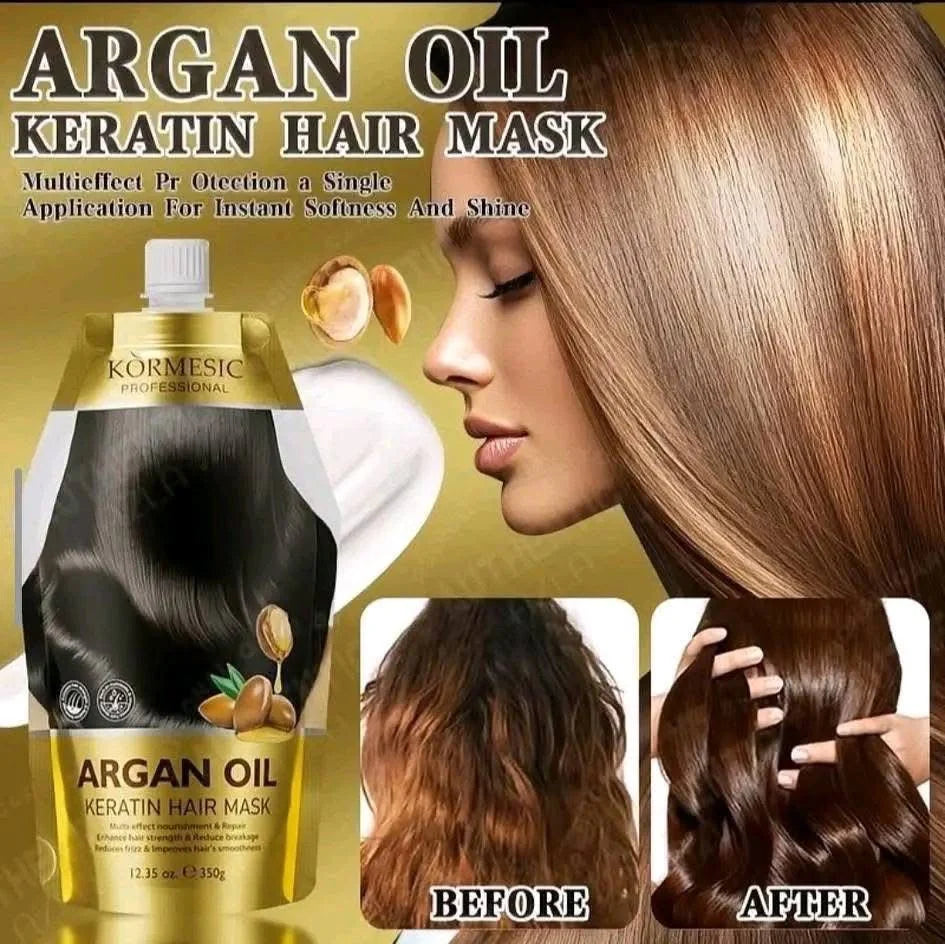 Kormesic Argan Oil Keratin Hair Mask 350ml