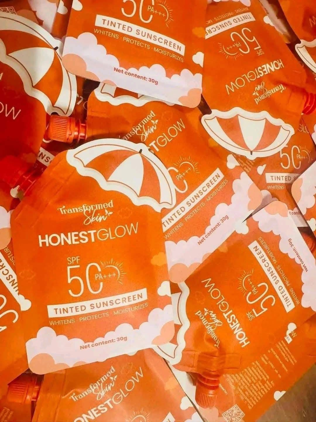 Transformed Skin Honest Glow SPF 50 Tinted Sunscreen 30g