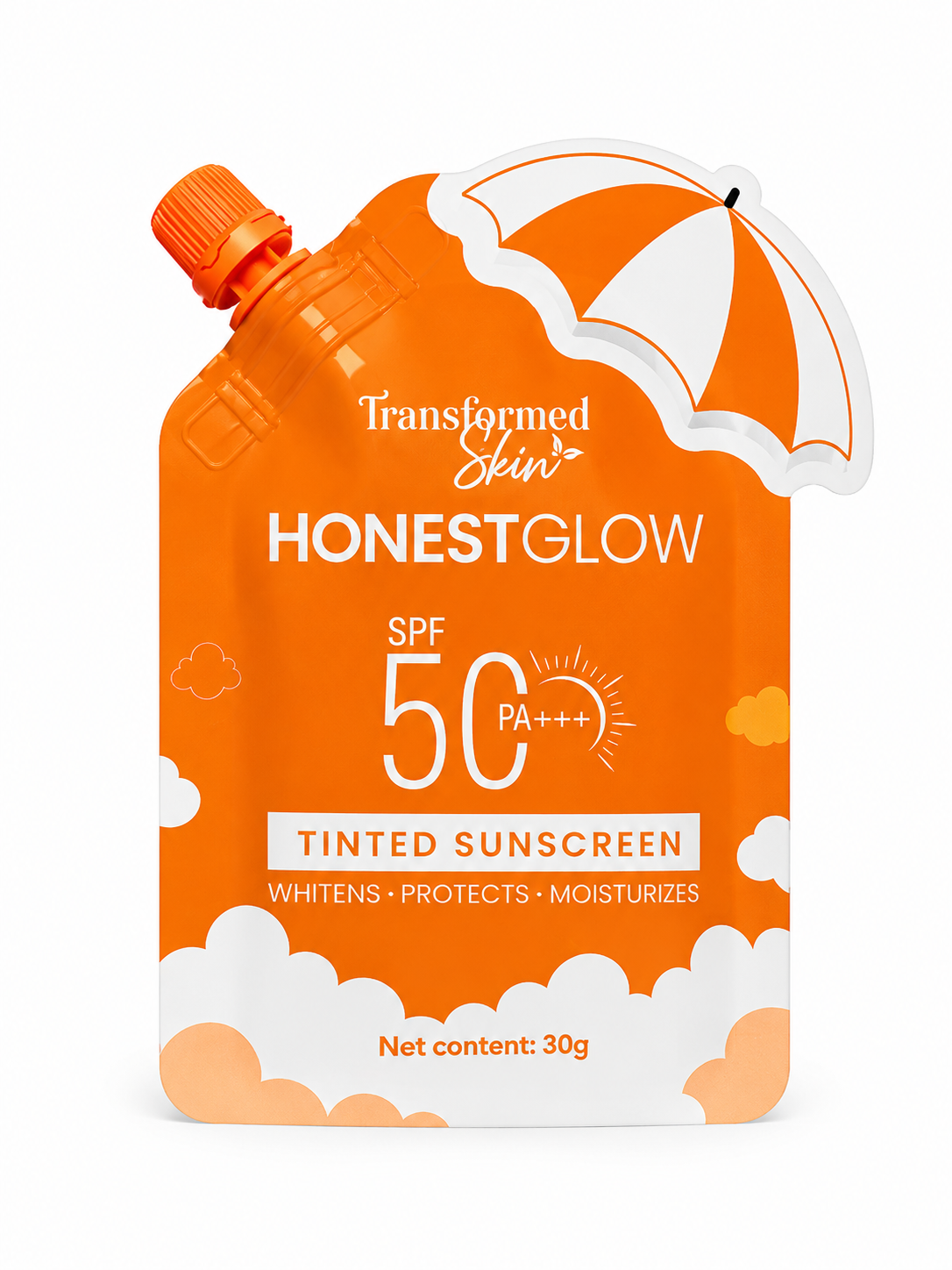 Transformed Skin Honest Glow SPF 50 Tinted Sunscreen 30g